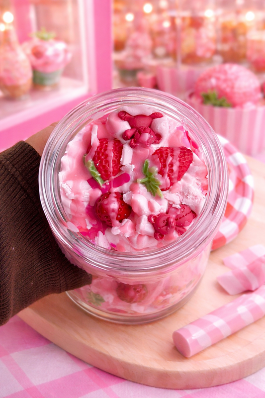 WaxCream de cheesecake con fresas🍓