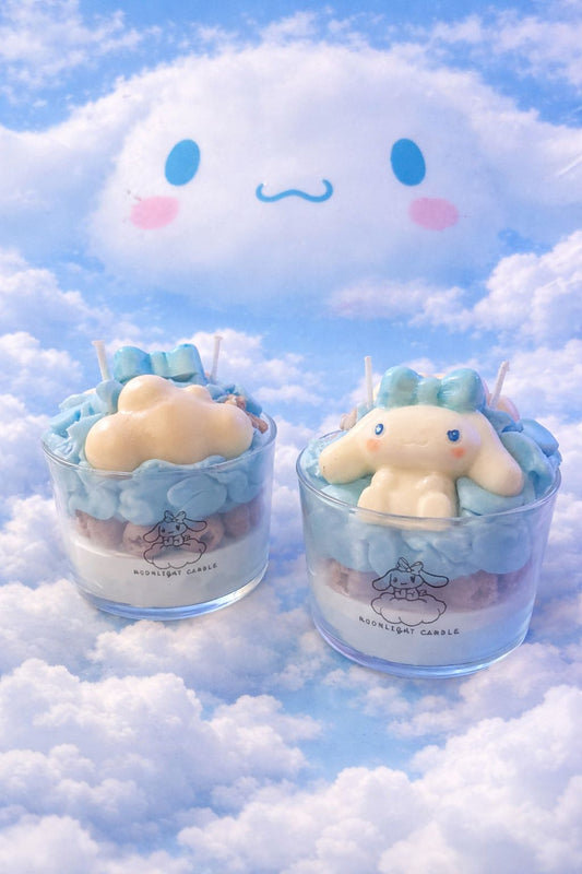 💖 Vela artesanal "Sweet Cinnamon roll" ☁️