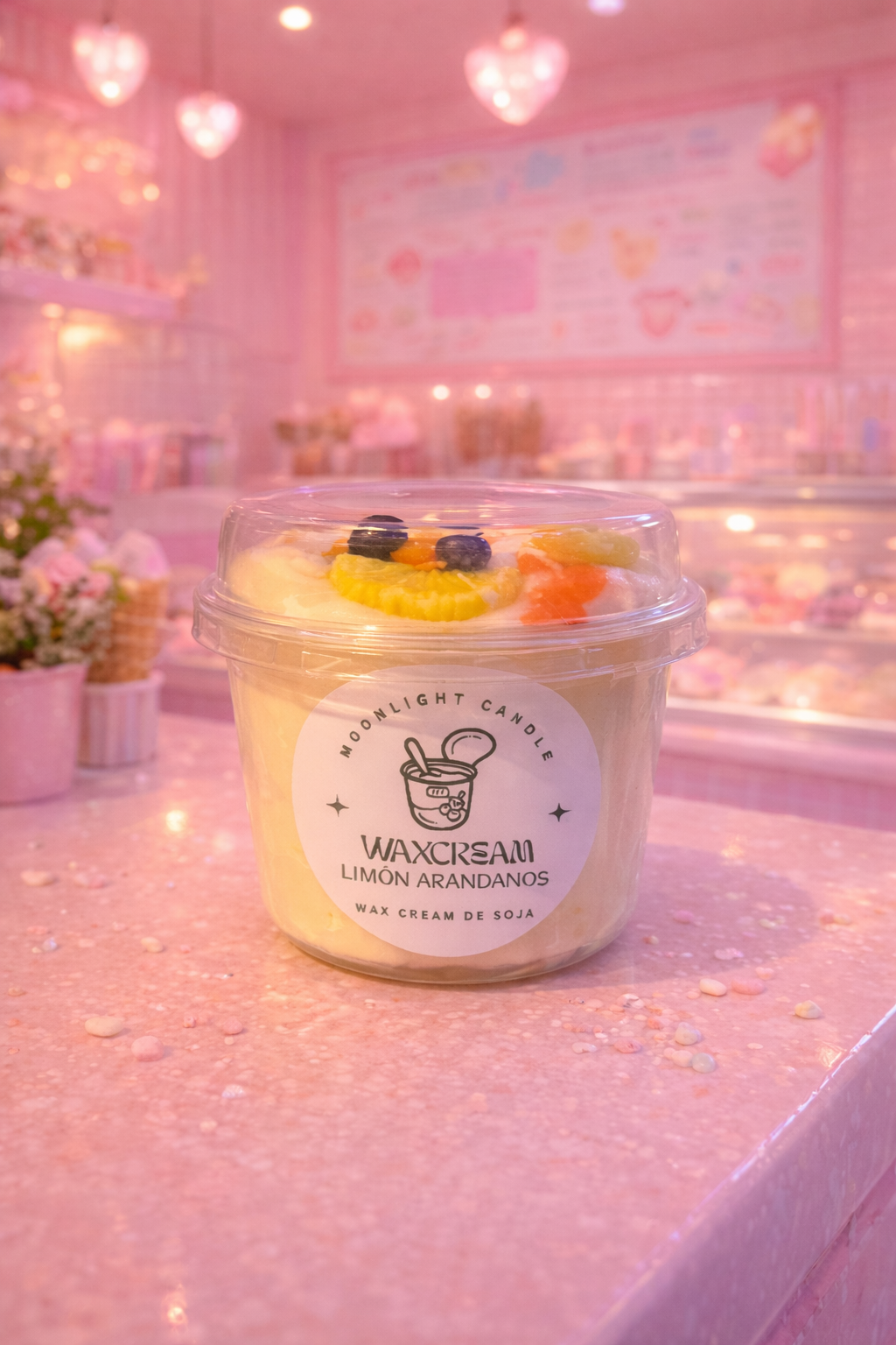 WaxCream de limón con arándanos 🍋🫐