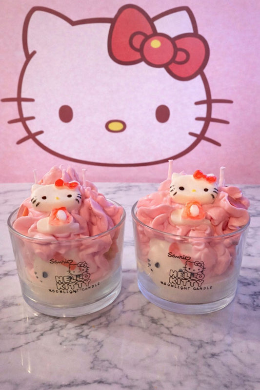 💖 Vela artesanal "Sweet Hello Kitty" 💖