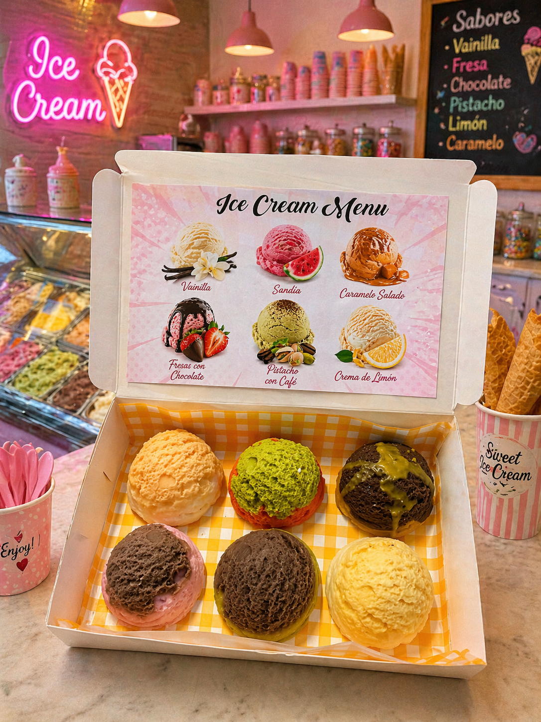 🍧BoxCream "Dulzura que no se derrite"🍦