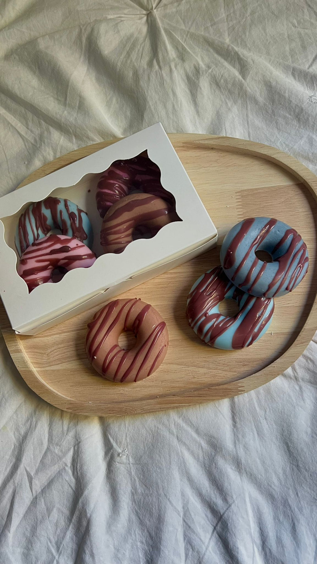 Wax melts ¨Donuts Box¨ con surtido de olores