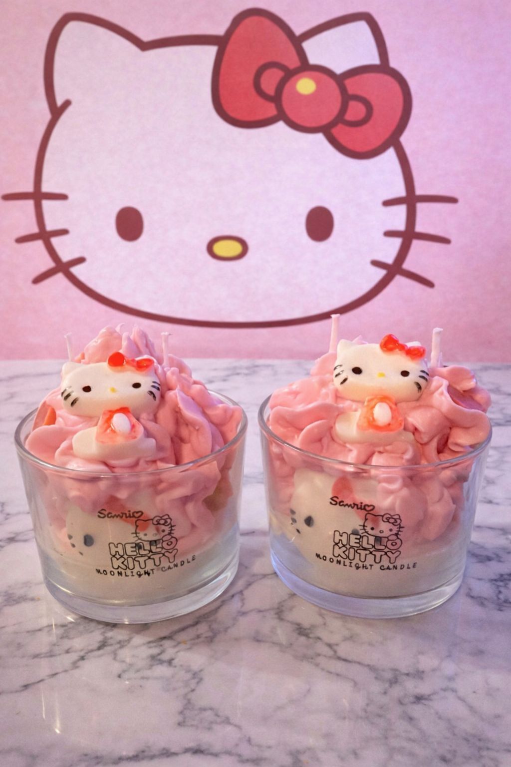 💖 Vela artesanal "Sweet Hello Kitty" 💖