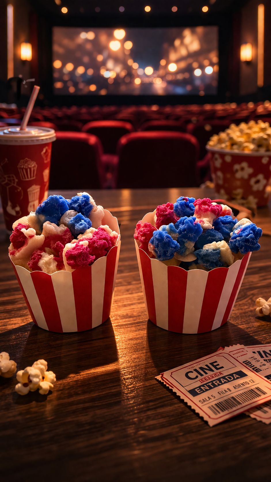 🎬✨ Luces, Cámara... ¡Aroma! Presentamos la experiencia "La Gran Palomita"🍿🎟️